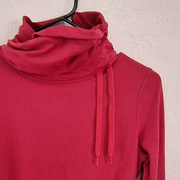 Danskin Now Pink Long Sleeve Turtleneck Women's Sweater Size M - Picture 2 of 6